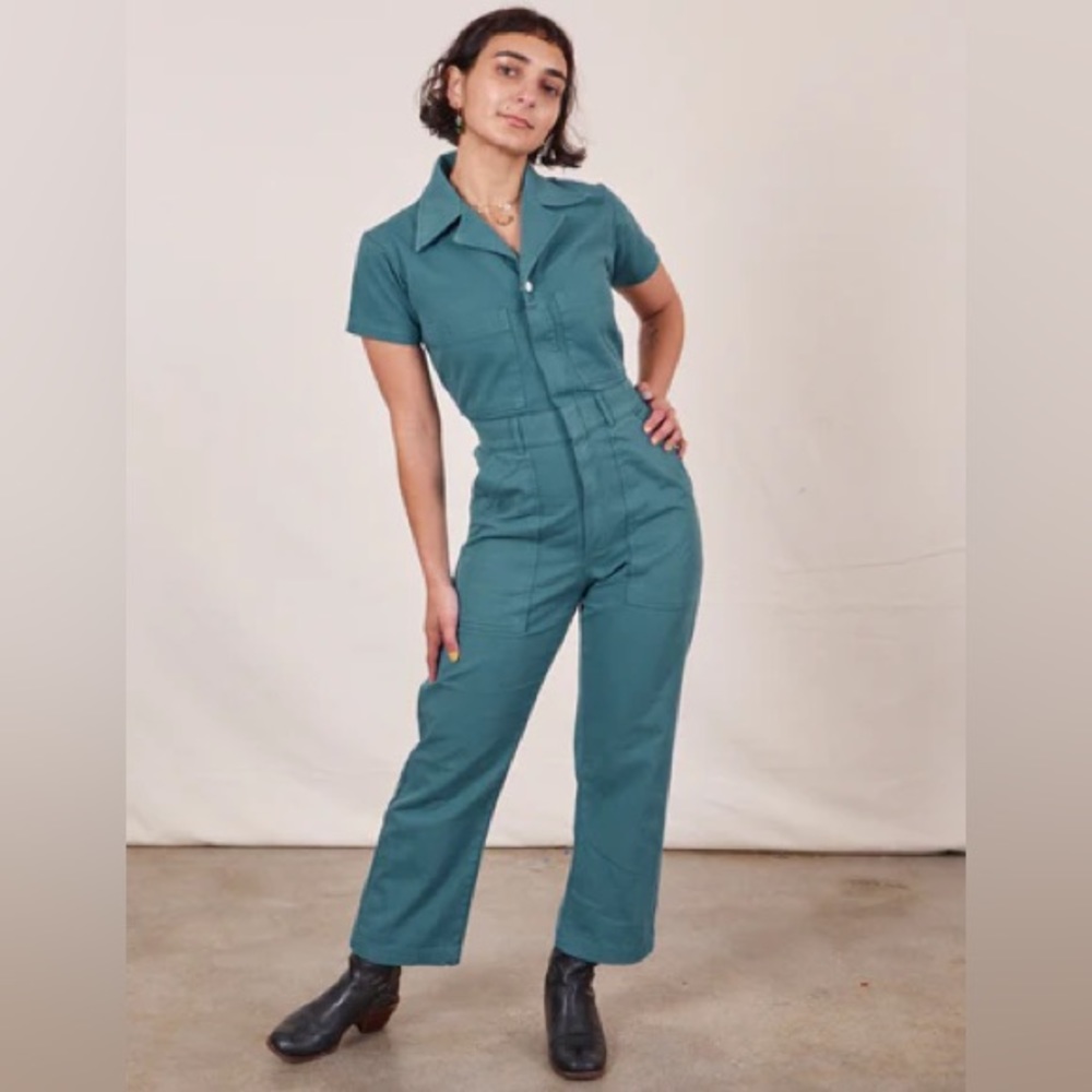 Big bud press jumpsuit marine blue medium petite